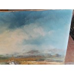 Средна картина масло на платно Испания - 3778